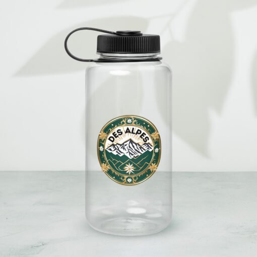 Wide mouth plastic water bottle - 32 oz - 图片 2