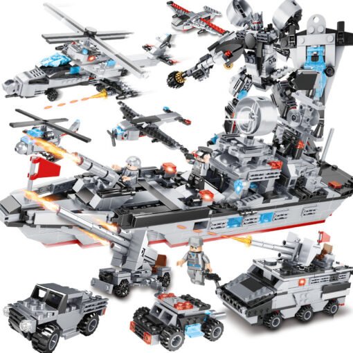 Puzzle Assembling Small Particle Building Block Toys - Hình ảnh 9