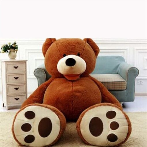 Giant Teddy Bear Plush Toy Huge  Soft Toys  Leather Shell - immagine 4
