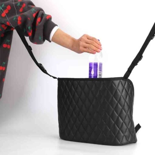 Car Storage Bag Handbag Holder Car Seat Storage Organizer Handbag Holder Auto Interior Stowing Tidying Car Middle Organizer - 图片 7