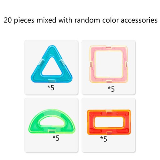 Magnetic building block toys - immagine 2