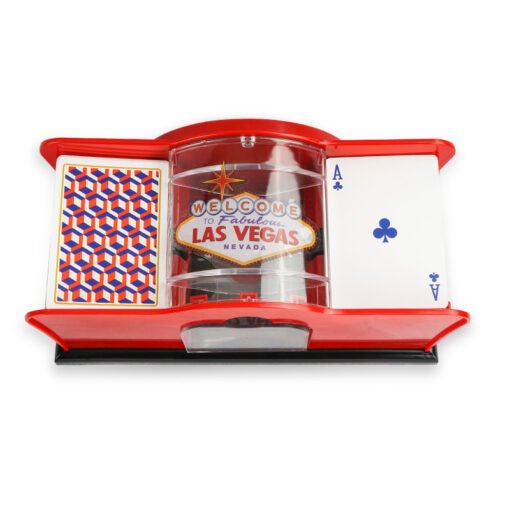Poker Card Hand Shuffler Easy Hand Cranked Casino Card Shuffling Machine For Blackjack Poker Texas - Image 2