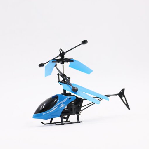 RC Suspension Induction Helicopter Kids Toy - immagine 3