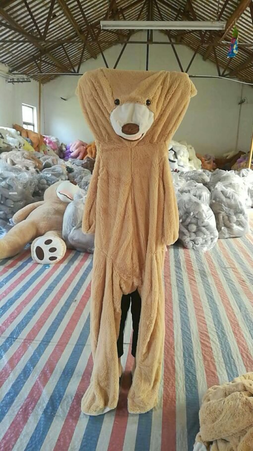Giant Teddy Bear Plush Toy Huge  Soft Toys  Leather Shell - immagine 8