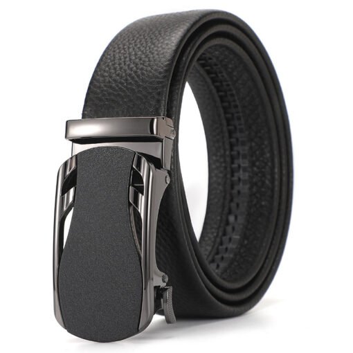 Genuine Leather Automatic Pure Leather Belt Boys - Image 10