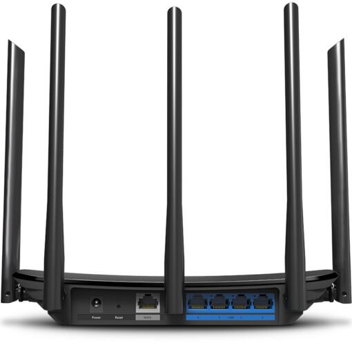Wireless router dual-band Gigabit high-speed fiber broadband - Imagen 3