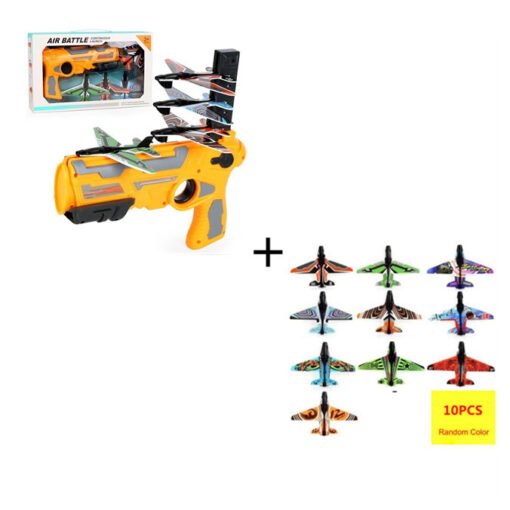 Children's Outdoor Boy Toys Hand Throwing Spin Glider Model Launcher - Image 8