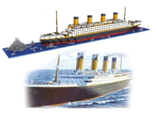 Puzzle building blocks Titanic - 图片 4