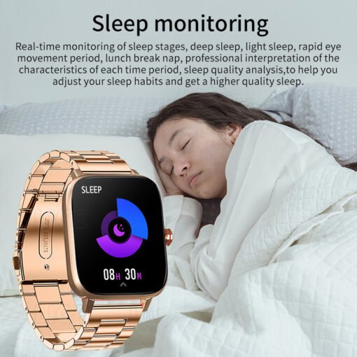 Smart Sports Watch Sleep Health Monitoring Running Waterproof Lightweight Bracelet - Image 5