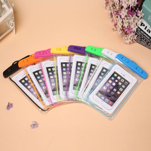 Transparent Mobile Phone Waterproof Bag - Hình ảnh 5