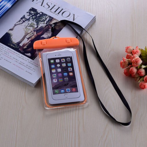 Transparent Mobile Phone Waterproof Bag - Hình ảnh 2