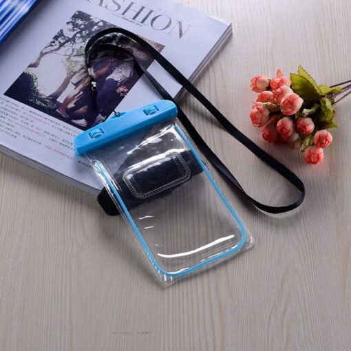 Transparent Mobile Phone Waterproof Bag - Hình ảnh 6