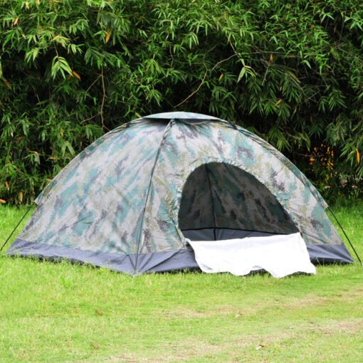 Double Camouflage Tent Leisure Tent Outdoor Camping Tent - Hình ảnh 4