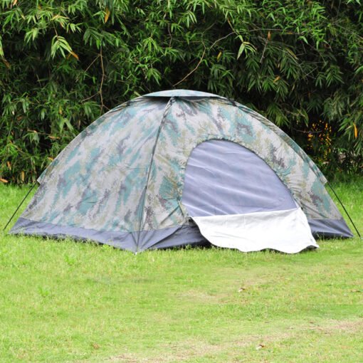 Double Camouflage Tent Leisure Tent Outdoor Camping Tent - Hình ảnh 3