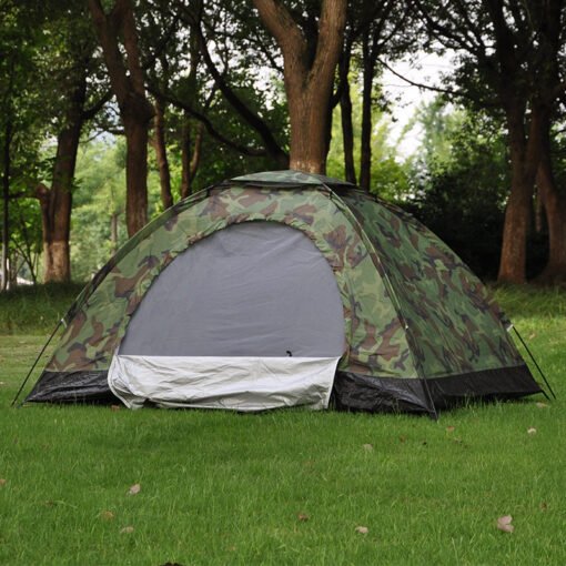 Double Camouflage Tent Leisure Tent Outdoor Camping Tent - Hình ảnh 7