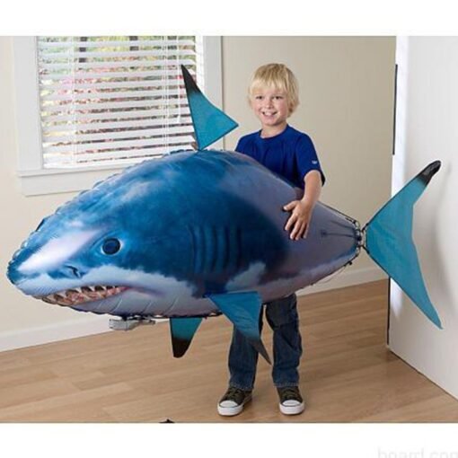 Remote Control Shark Toy Air Swimming Fish Infrared Flying RC Airplanes Balloons - Bild 6