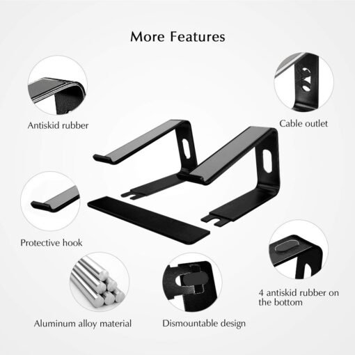 Aluminum alloy notebook stand computer stand - Image 8