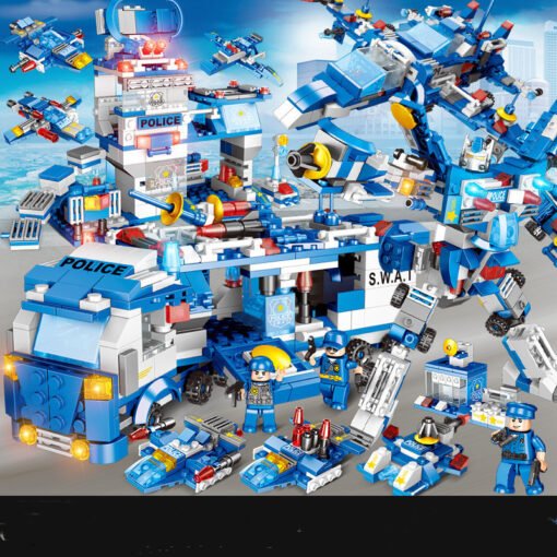 Puzzle Assembling Small Particle Building Block Toys - Hình ảnh 8