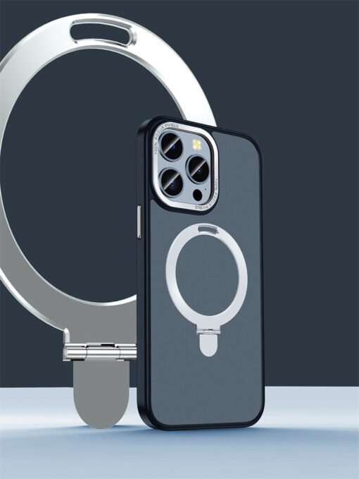Aluminum Alloy Bracket Magnetic Phone Case I - Image 2