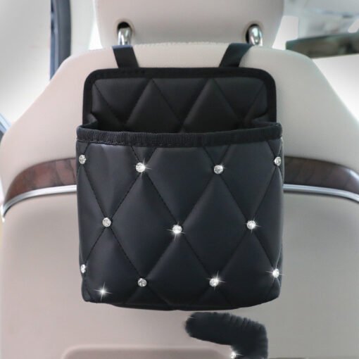 Car Storage Bag Handbag Holder Car Seat Storage Organizer Handbag Holder Auto Interior Stowing Tidying Car Middle Organizer - 图片 8