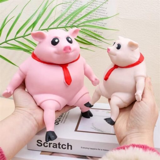 Piggy Squeeze Toys  Pigs Antistress Toy Cute Squeeze Animals Lovely Piggy Doll Stress Relief Toy Children Day For Kids Gift Gifts - Larawan 7