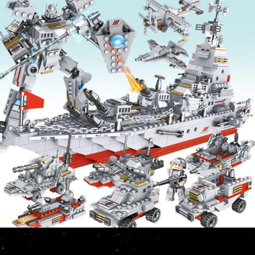 Puzzle Assembling Small Particle Building Block Toys - Hình ảnh 4