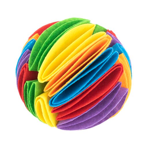 Foldable Dog Snuffle Ball Dog Training Toys Increase IQ Pet Cat Training Games Feeding Intelligence Toy - Image 4