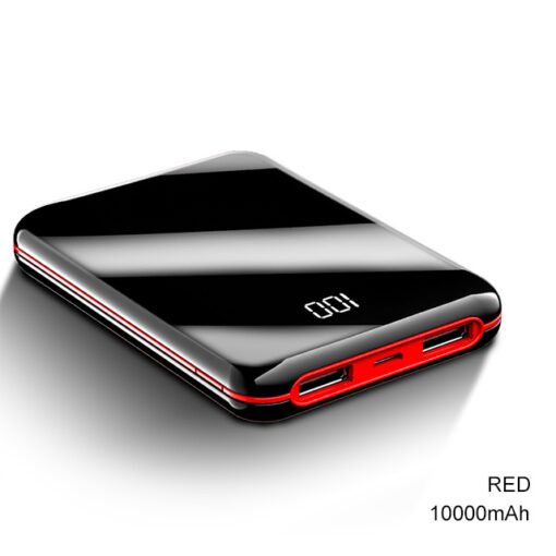 Power Bank External Battery Bank 8W Quick Charge Powerbank Portable Charger With Dual USB Output For Phone - Larawan 4
