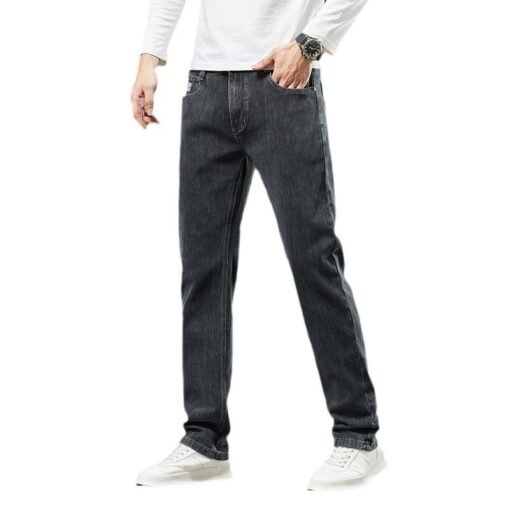 Plus-sized Jeans Men's Business Loose Straight - Image 3