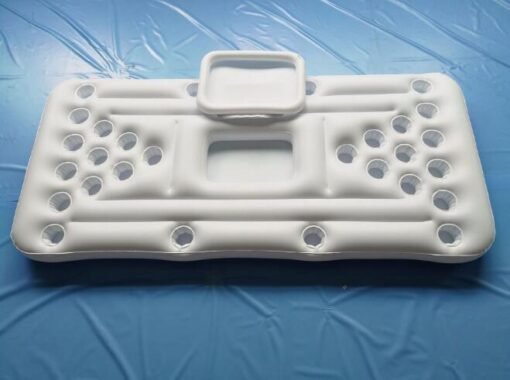 Water Party  Air Mattress Ice Bucket Cooler Cup Holder Inflatable Beer Pong Table Pool Float - Bild 6