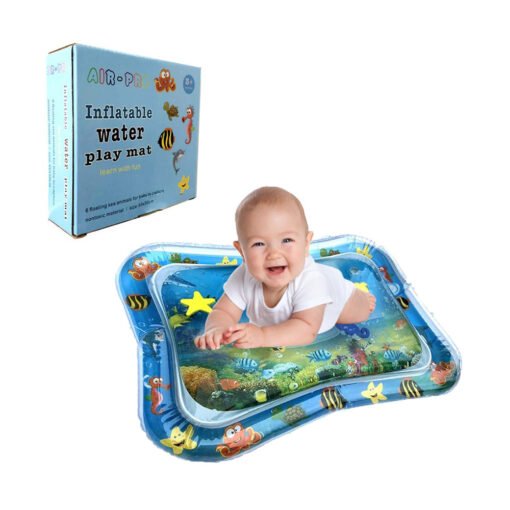 Baby Inflatable Water Mat, Infants Summer Beach Water Mat Patted Pad Water Cushion For Infants Toddlers Summer Activity Play Toys Baby Pillows - Bild 3