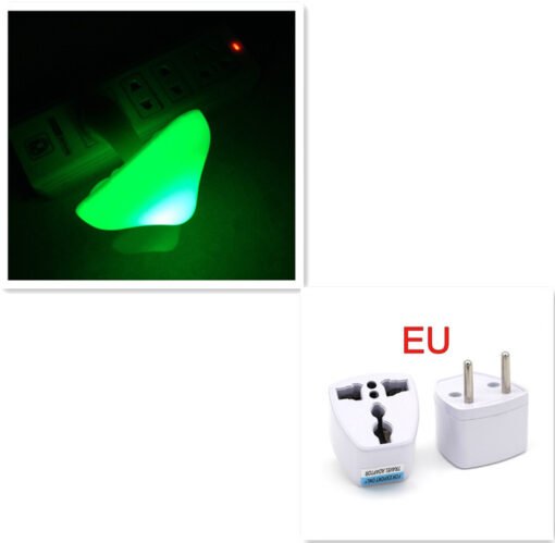 LED Night Light Mushroom Wall Socket Lamp EU US Plug Warm White Light-control Sensor Bedroom Light Home Decoration - Image 7