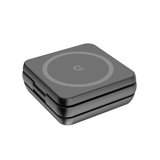 Magnetic Suction Wireless Charging And Folding Phone Holder - immagine 2