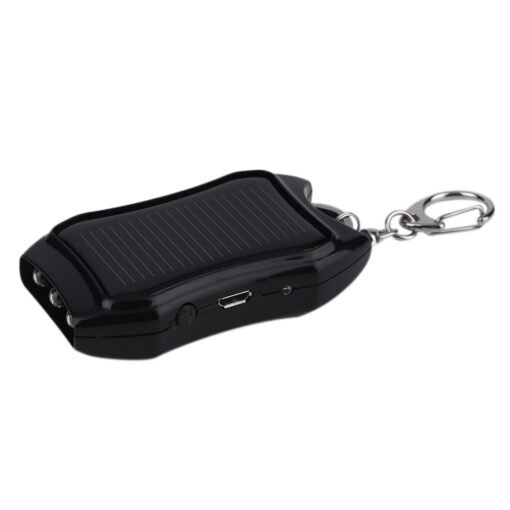 Solar Mobile Phone Power Bank  Flashlight Keychain Power - Image 5