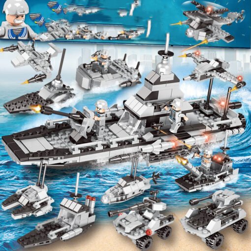 Puzzle Assembling Small Particle Building Block Toys - Hình ảnh 7