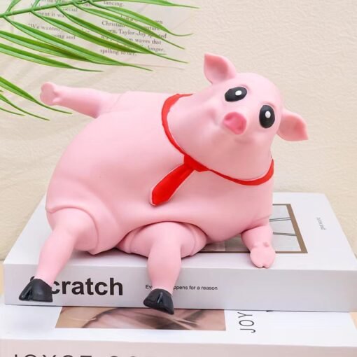 Piggy Squeeze Toys  Pigs Antistress Toy Cute Squeeze Animals Lovely Piggy Doll Stress Relief Toy Children Day For Kids Gift Gifts - Larawan 3