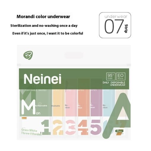 Women's Antibacterial Plus Size Daily Disposable Disposable Underwear - Image 3