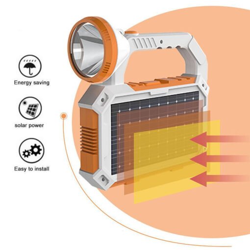 Solar Lantern Camping Multifunctional LED Searchlight - Larawan 3
