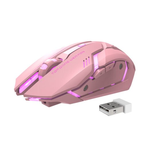 Wireless Charging Silent Gaming Mouse Machinery - immagine 9