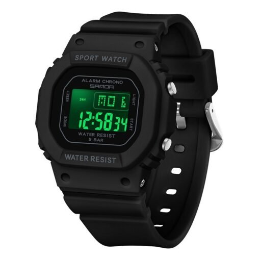 Square Electronic Watch Colorful Creativity For Male And Female Students - 图片 5