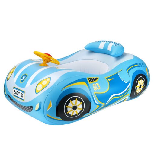 Mini Steering Wheel New Inflatable Car Pedestal Ring - 图片 2