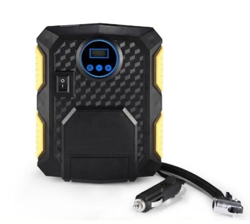 Digital Tire Inflator - DC 12 Volt Car Portable Air Compressor - Imagen 4
