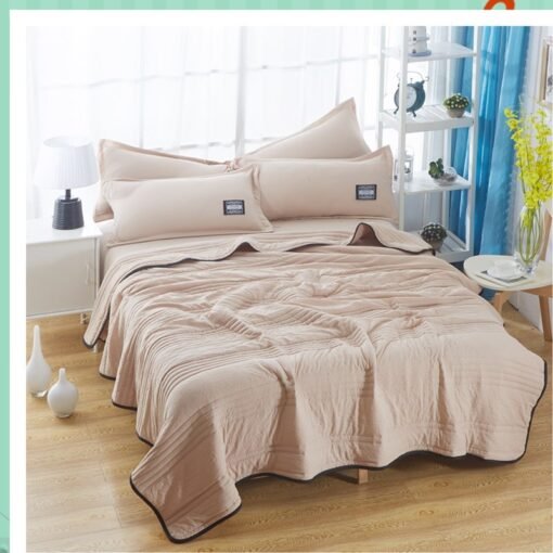 Cooling Blankets Pure Color Summer Quilt Plain Summer Cool Quilt Compressible Air-conditioning Quilt Quilt Blanket - Bild 2