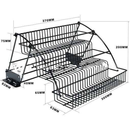 Home Simple Kitchen Shelf Spice Rack - Bild 2