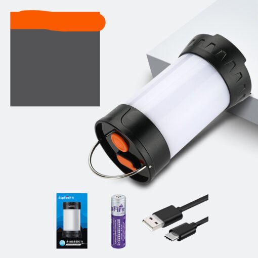 Camping Lights Camping Lights Outdoor Multi-function LED Rechargeable Super Bright Tent Camping Stall Lights - immagine 4