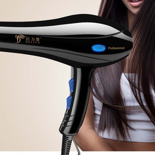 Home Hairdressing High-Power Blue Light Negative Ion Hair Dryer - Imagen 7