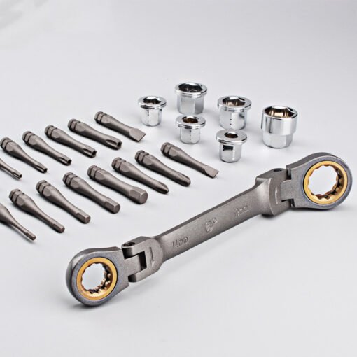 Multi-Angle Ratchet Wrench Screwdriver Set - Image 4