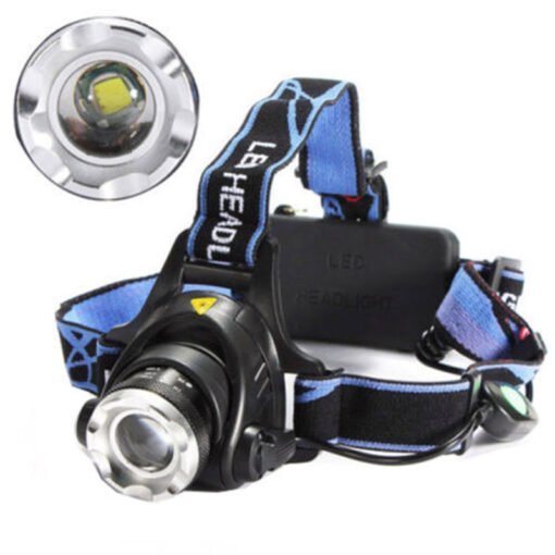 Adjust Telescopic Fishing Strong Light Zoom Headlight Outdoor Fishing Headlight - Image 2