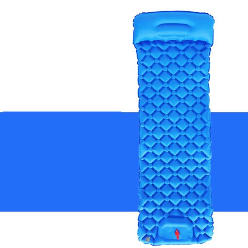 Outdoor Sleeping Pad Camping Inflatable Mattress With Pillows Travel Mat Folding Bed Ultralight Air Cushion Hiking Trekking - Image 3