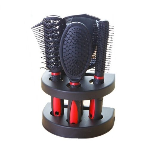 Hair Salon Hair Cutting Comb Set Of Women And Men Blowing Hair Makeup Mirror Special Fluffy Styling Comb Set Women - Hình ảnh 2